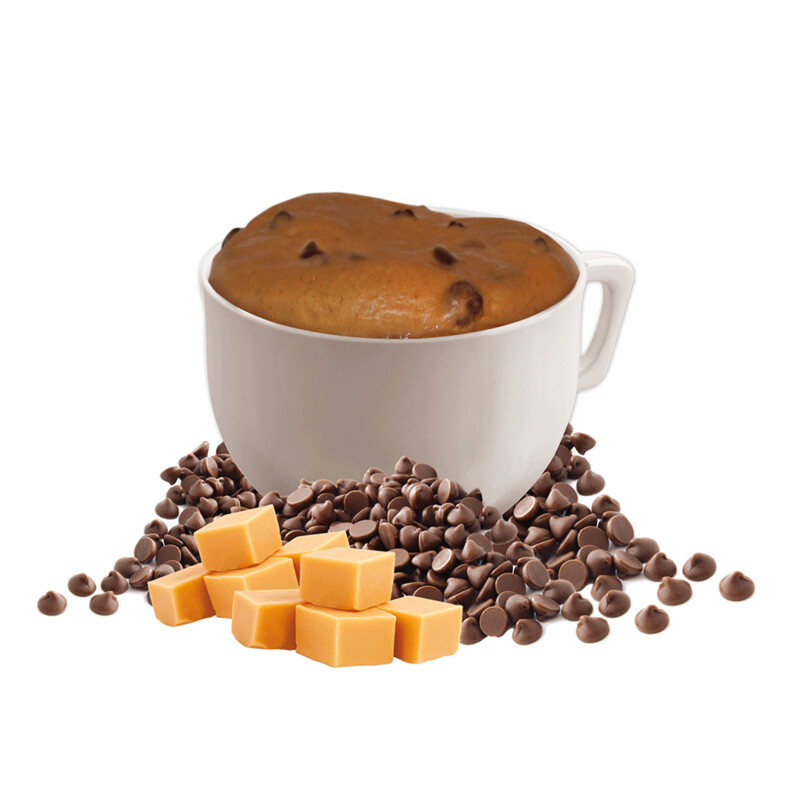 Chocolatey Caramel Mug Cake