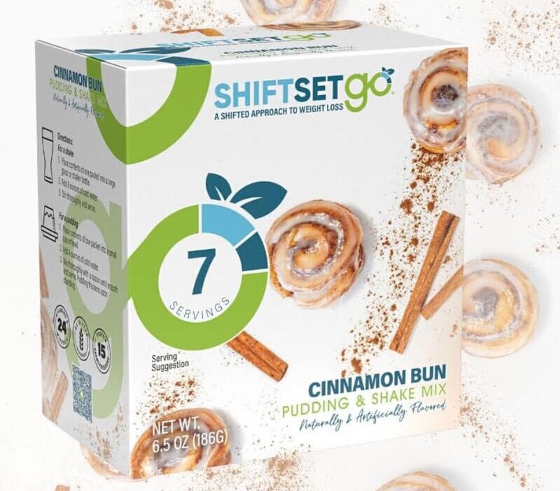 Cinnamon Bun Pudding &amp; Shake Mix