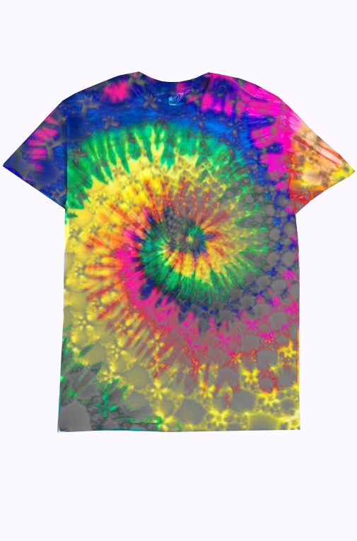 Tie-Dye Fractal T-Shirt