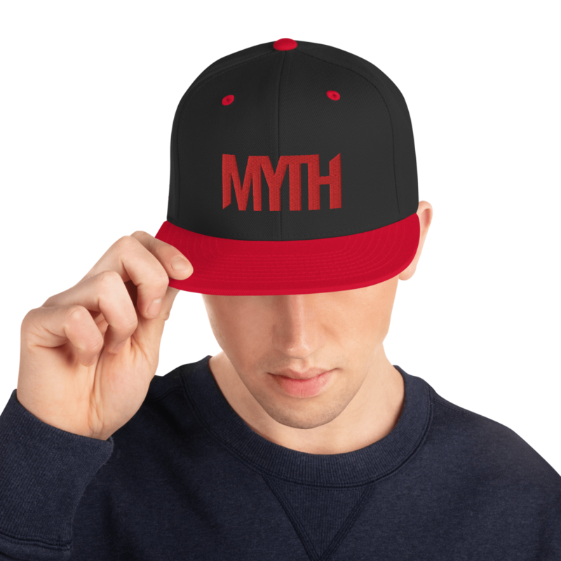 MYTH Red Snapback Hat