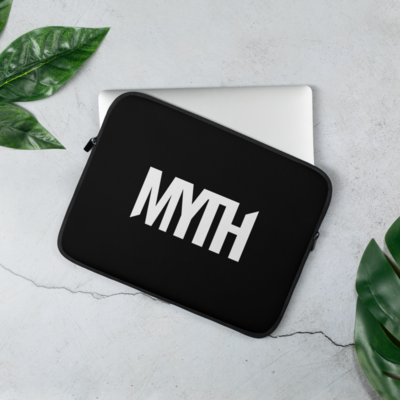 MYTH White Logo Laptop Sleeve