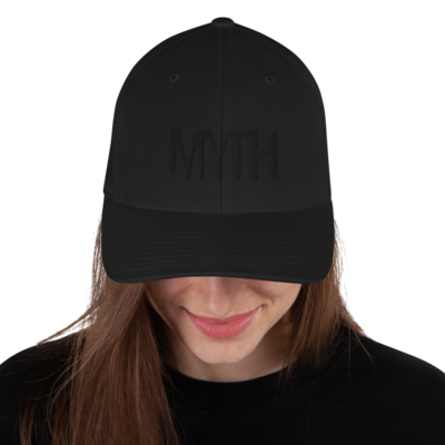 MYTH Blacked Out Structured Twill Cap
