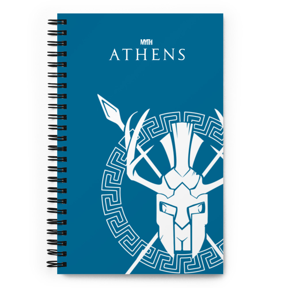 MYTH Athens Spiral notebook