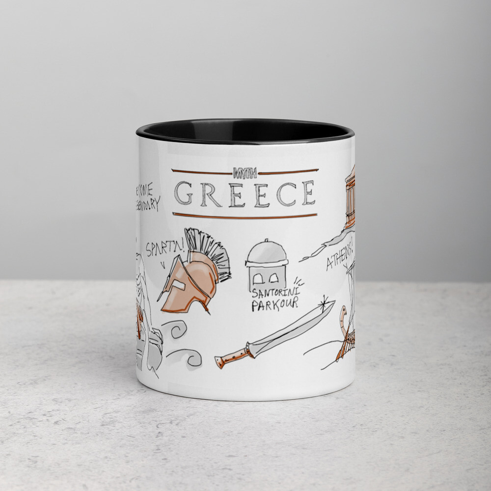 MYTH GREECE - Travel in Mythology Souvenir Mug