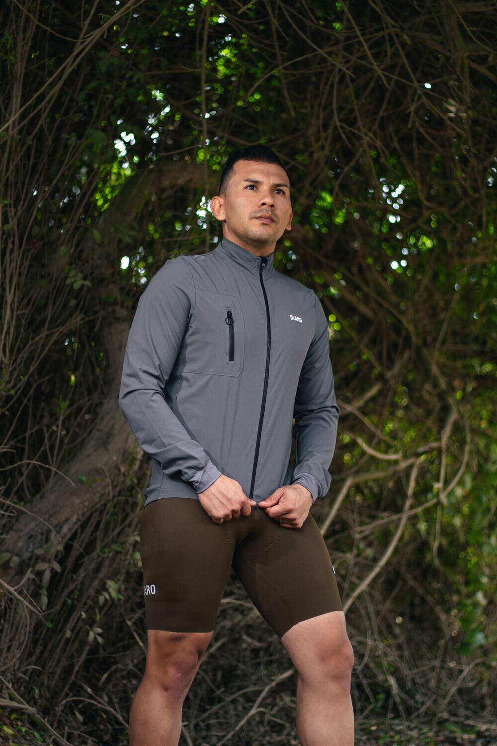 Cortaviento Gris Unisex