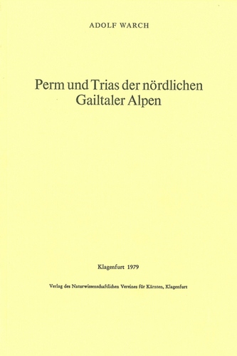 Perm und Trias der nördlichen Gailtaler Alpen