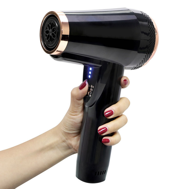 Cordless hair dryer