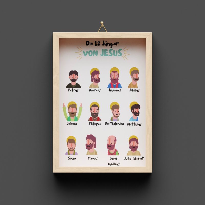 Die 12 Jünger von Jesus, A5