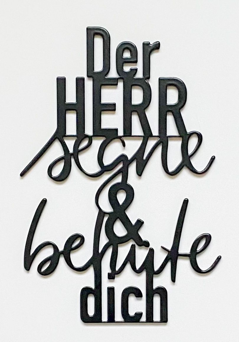 Der HERR segne und behüte dich_mit Aufsteller Der HERR segne und behüte dich_mit Aufsteller