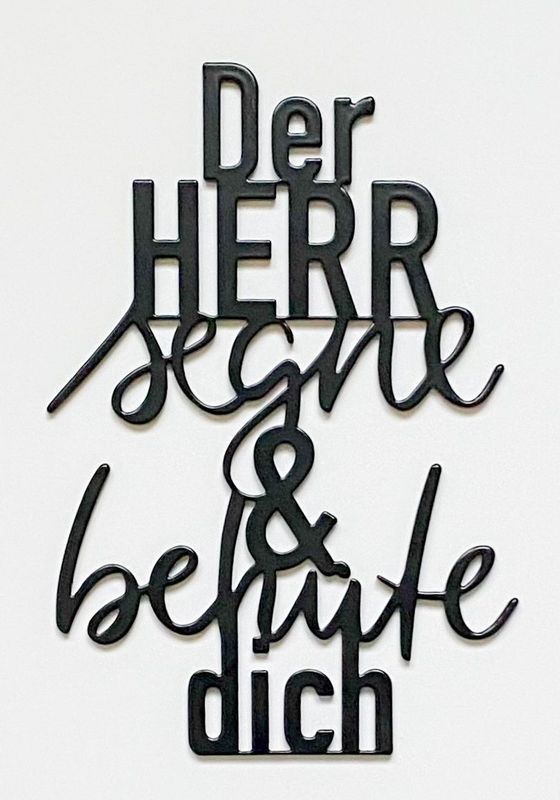 Der HERR segne und behüte dich_mit Aufsteller