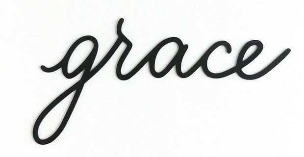 grace, mit Aufsteller