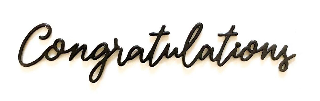 Congratulations Congratulations