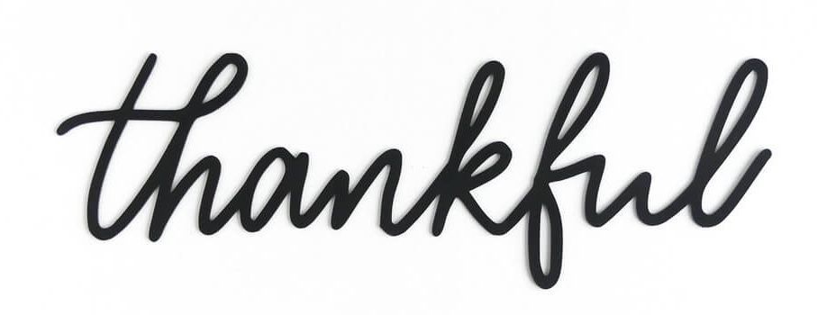 Thankful, klein Thankful, klein