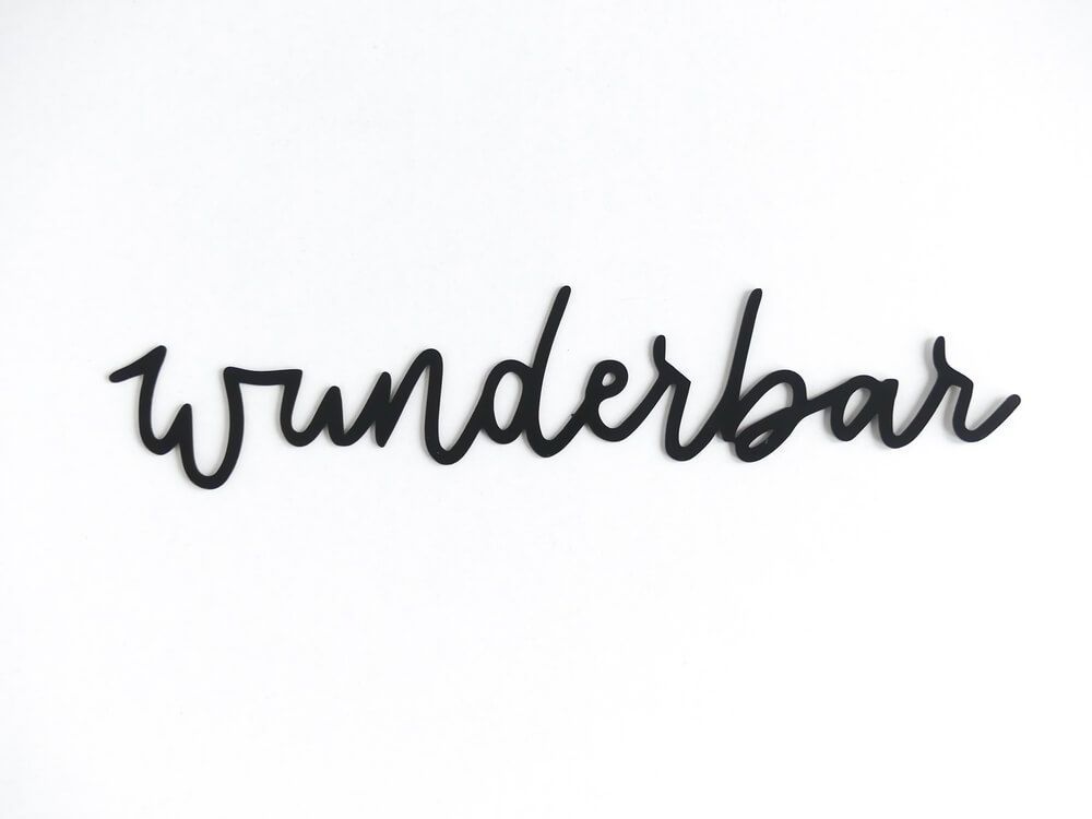 Wunderbar Wunderbar