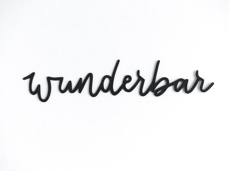 Wunderbar