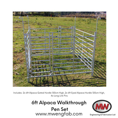 6ft Alpaca Walkthrough Pen Set