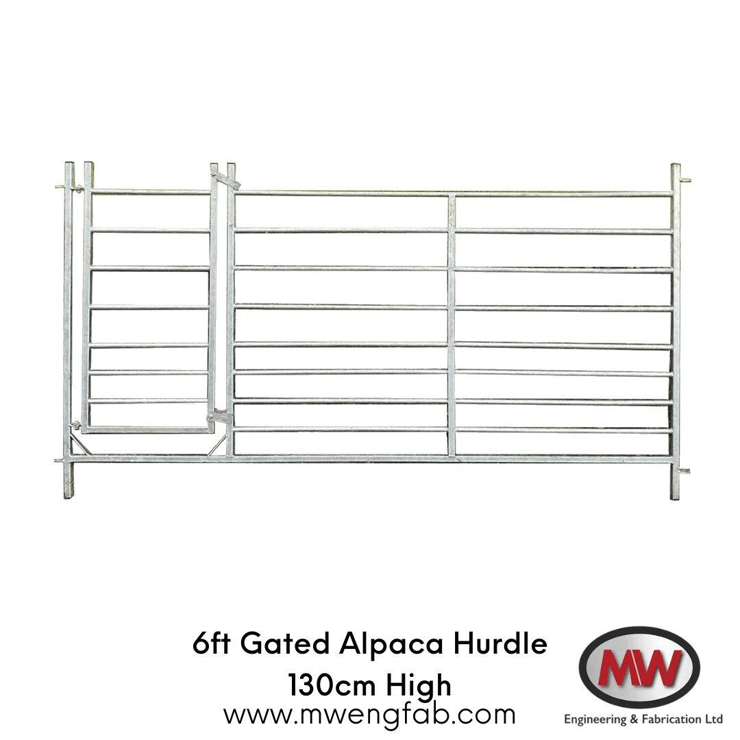 Gated Alpaca Hurdle, Hurdle size: 6ft Gated Alpaca hurdle
