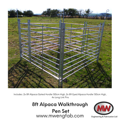 8ft Alpaca Walkthrough Pen Set
