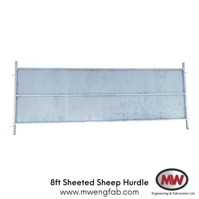 Sheeted Sheep Hurdles