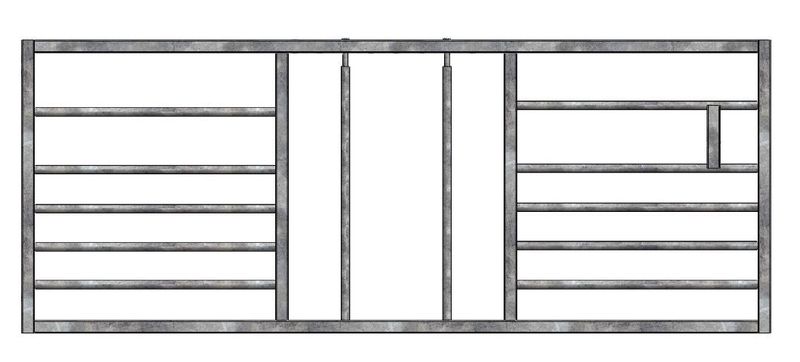 10ft Calf creep gate
