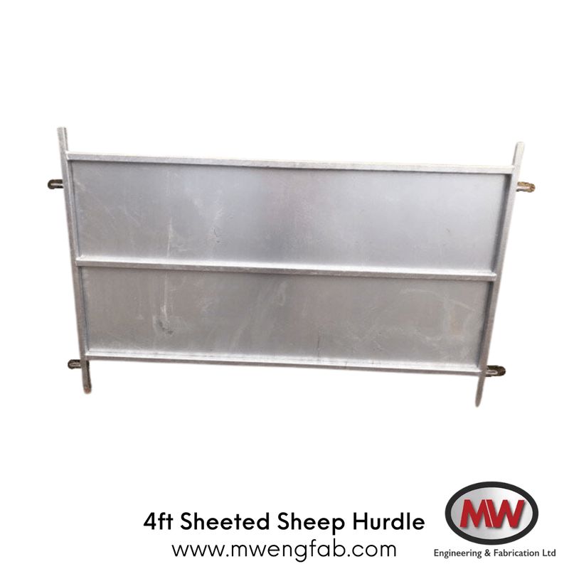 Premium Sheeted Sheep Hurdle 4ft