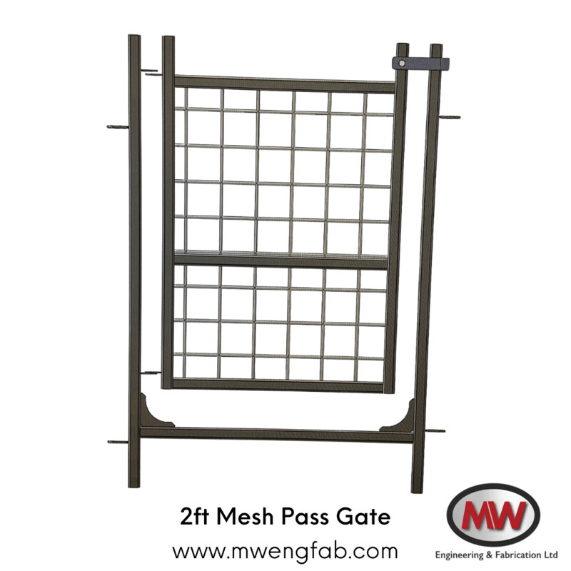 2ft mesh pass gate