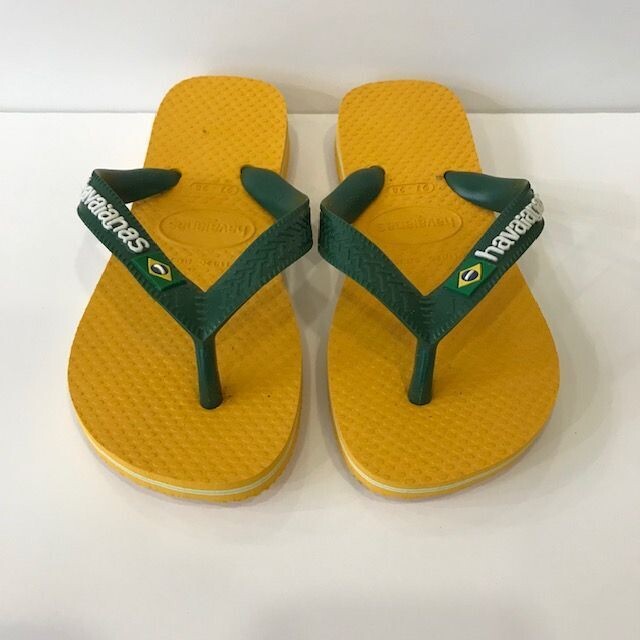 Brasil Logo Jaune/Vert Havaianas