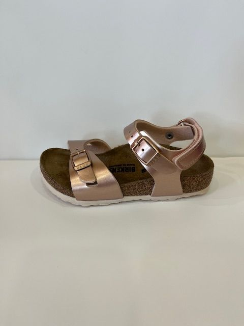Rio electric metallic cooper Birkenstock