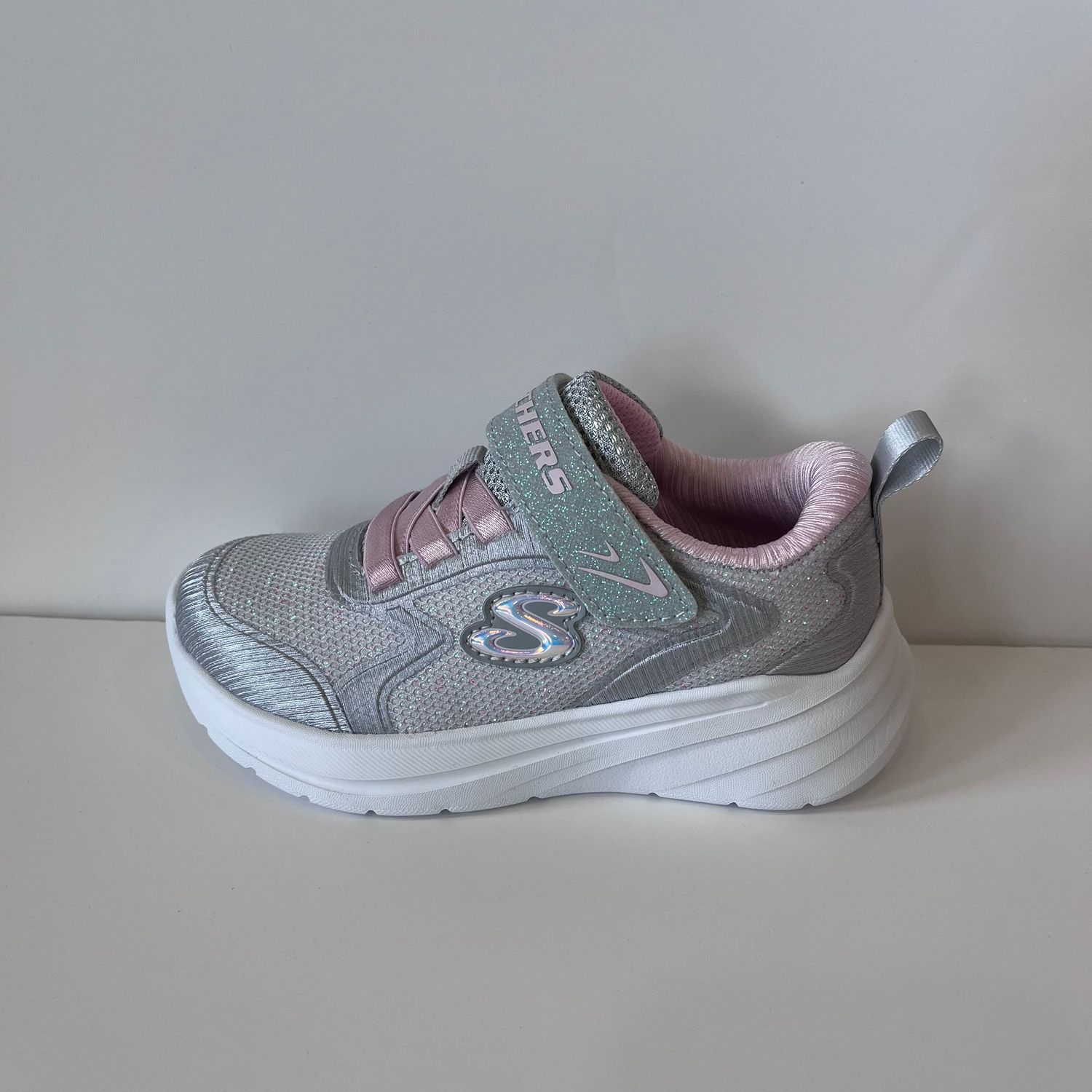 303557N Argent/Rose Skechers