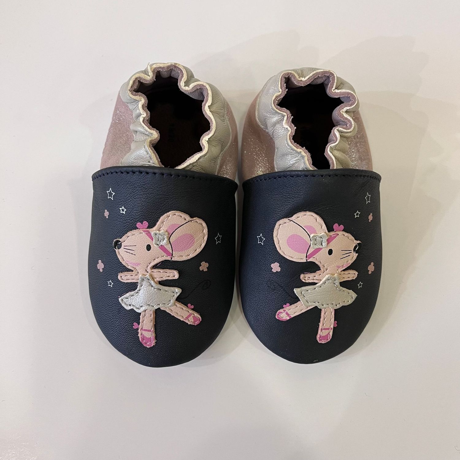 Dnacing Mouse Marine/Rose Robeez