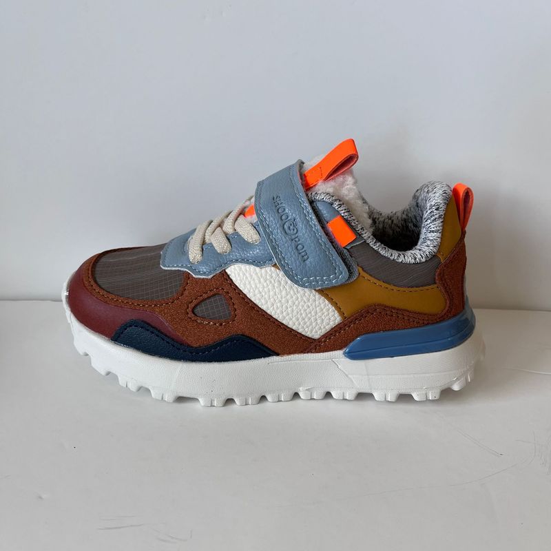 Joggy Scratch Marron/Bleu ciel Shoo Pom