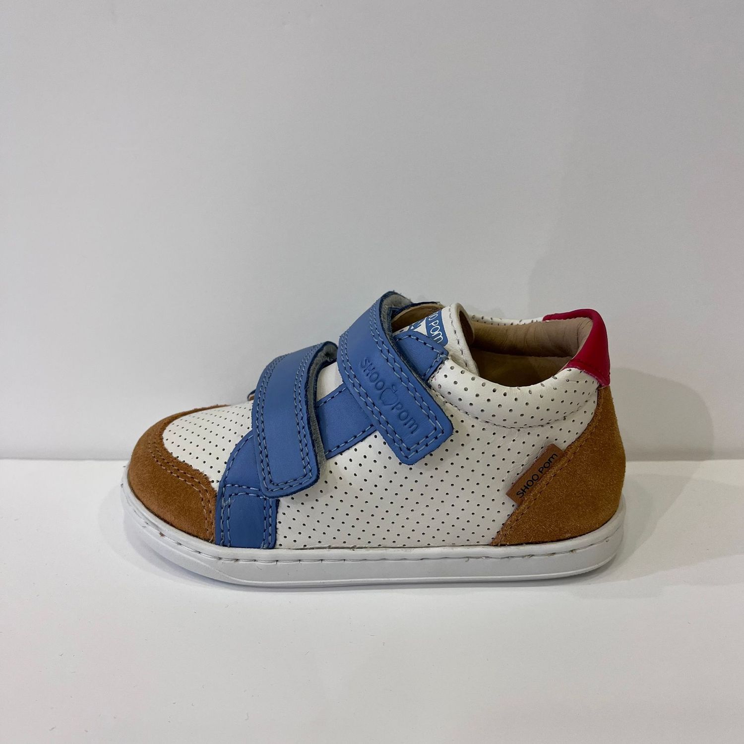 Bouba Easy Blanc/Jeans Shoo Pom