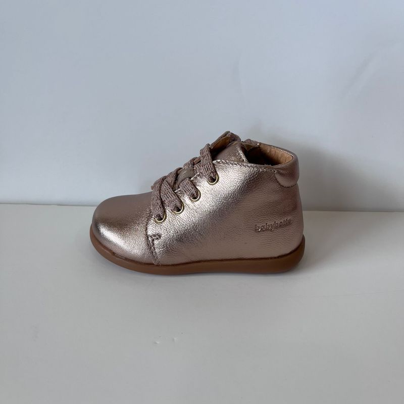 Fredy Zip Doré/Rose Babybotte