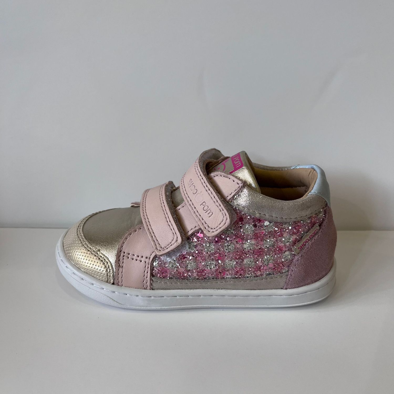 Bouba Easy Doré/Rose Shoo Pom