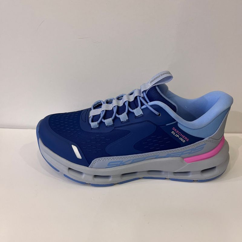 303654L/NVPW Bleu Jeans Skechers