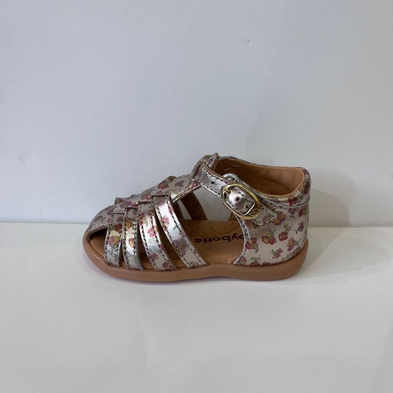 Gaufrette Doré/Fleurs Babybotte