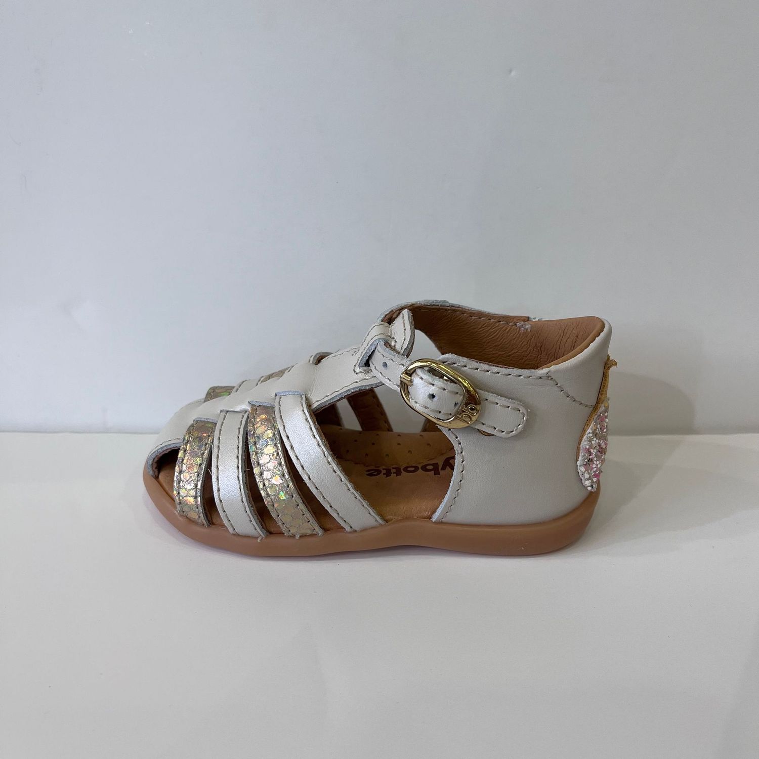 Gabrielle Blanc Paillette Babybotte