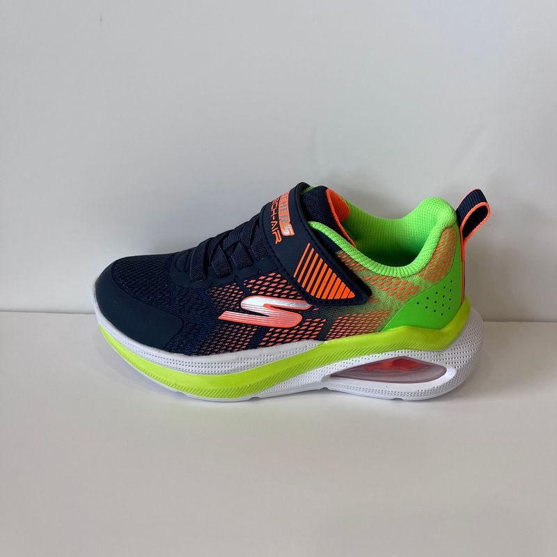 404110L Bleu/Orange Skechers