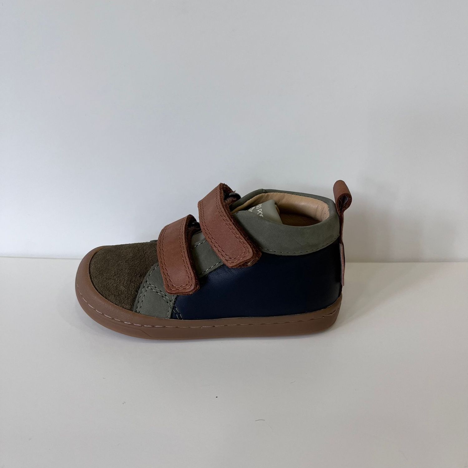 Kikko Scratch Kaki/Marine Shoo Pom