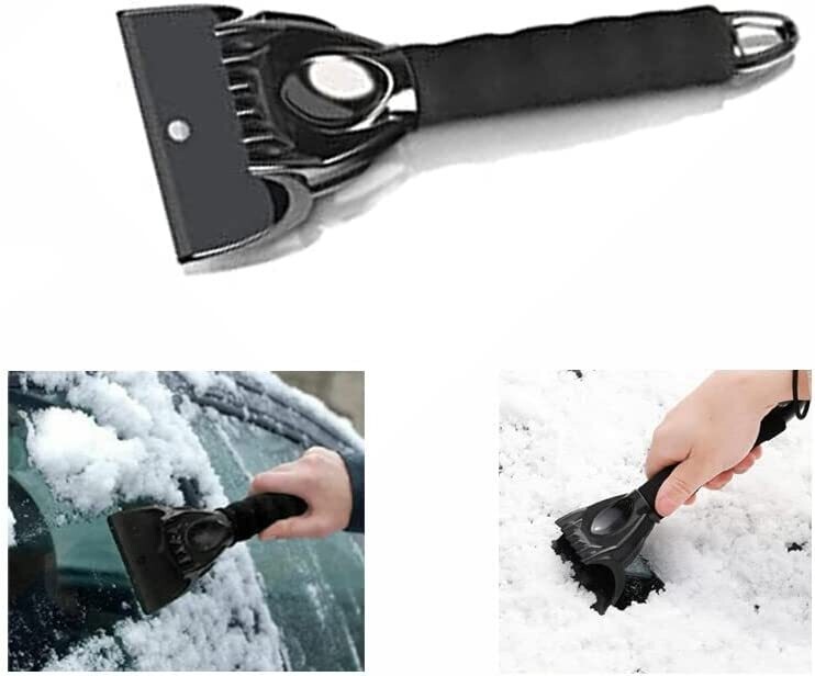 Organzy Ice Scraper, Car Defrosting and Deicing Cleaning Supplies
