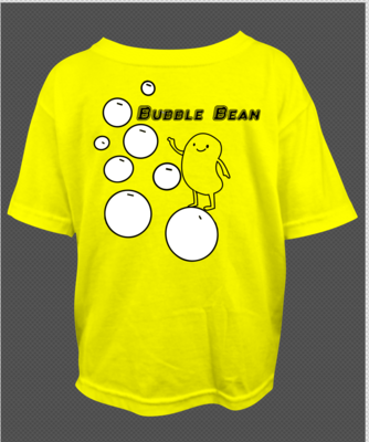 yellow bubble bean t-shirt