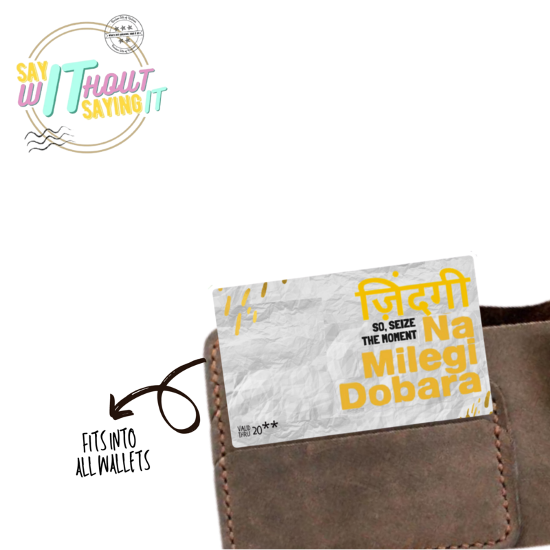 Zindagi Na Milegi Dobara Wallet Card