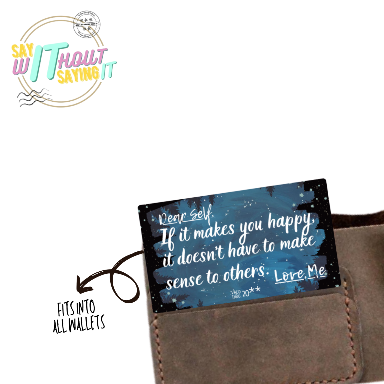 Self Love Wallet Card