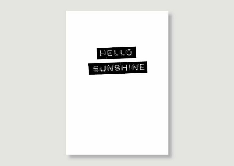 Hello sunshine