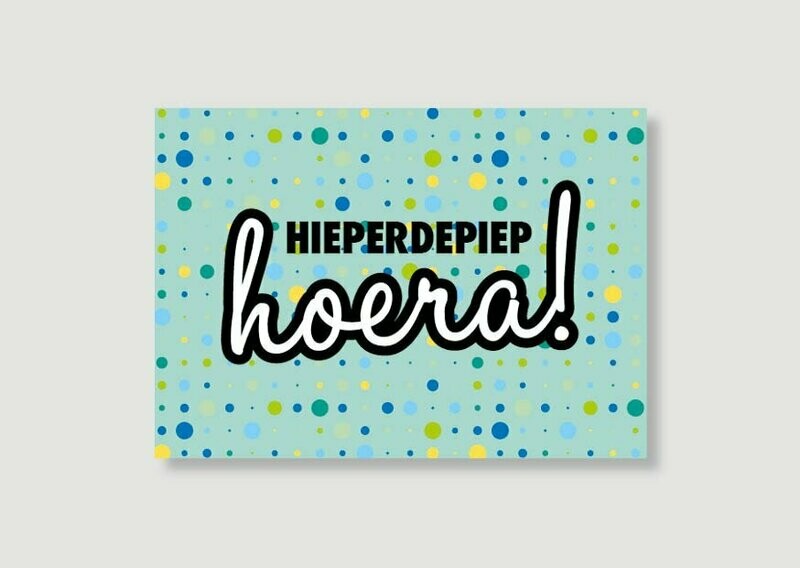 Hieperdepiep hoera