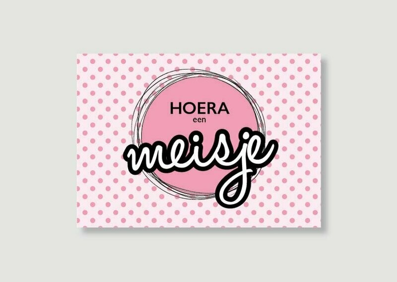 Hoera een meisje