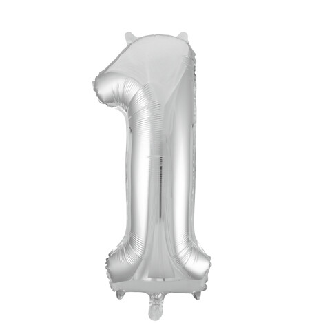 Folienzahlen 86cm (Silber) Folienzahlen 86cm (Silber)