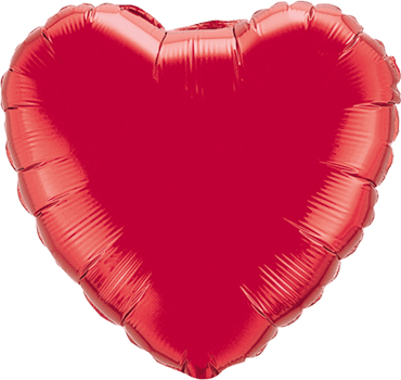 Herz Rot (45cm)