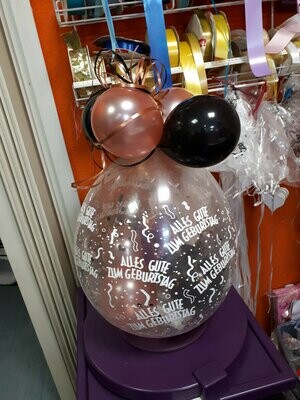 Verpackungsballon Herzlichen Glückwunsch 