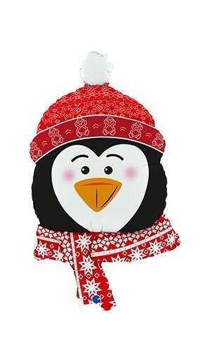 Großer Pinguinballon 90 cm groß mit Helium Großer Pinguinballon 90 cm groß mit Helium